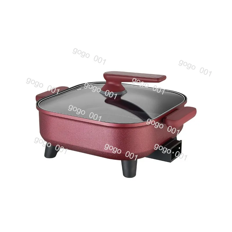 Electric Hot Pot Multi Function Cooker Home All in One Steaming Boiling Frying Pot