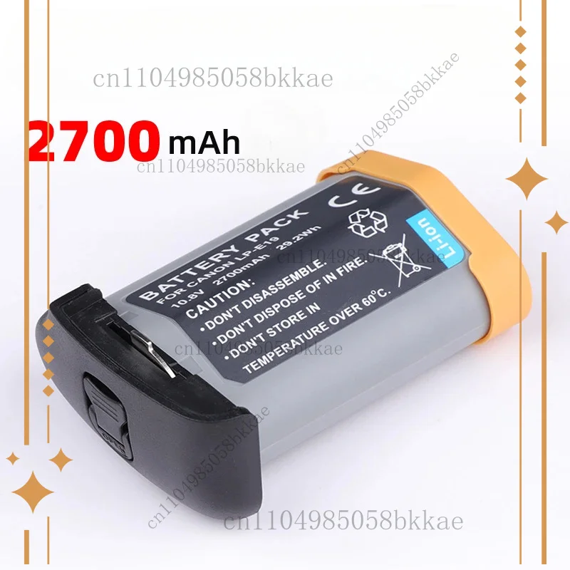 

НОВЫЙ аккумулятор LP-E19 LP E19 10,8 В 2700 мАч для зеркальных камер Canon-1DX 1DX MarK2 Mark3 MARK4 1DS EOSR3 1DX MarkII 1DX2 1DX3