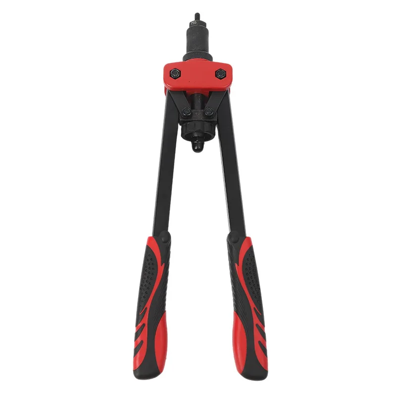 14 Inch Heavy Duty Manual Rivet Nut Gun Hand Riveter Industrial Grade Rivnut Tool for M3-M10 Nuts Automotive Repair Hardware