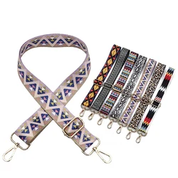 Ethnic Style Shoulder Crossbody Bag for Women Bag Straps with Adjustable Belts Travel Accessories