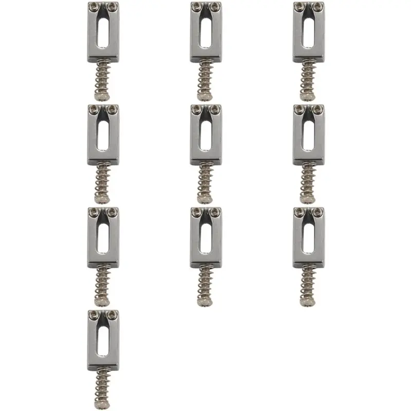 

A74K-60 шт., седла для электрогитары, плоский набор для замены Strat Tele Guitar