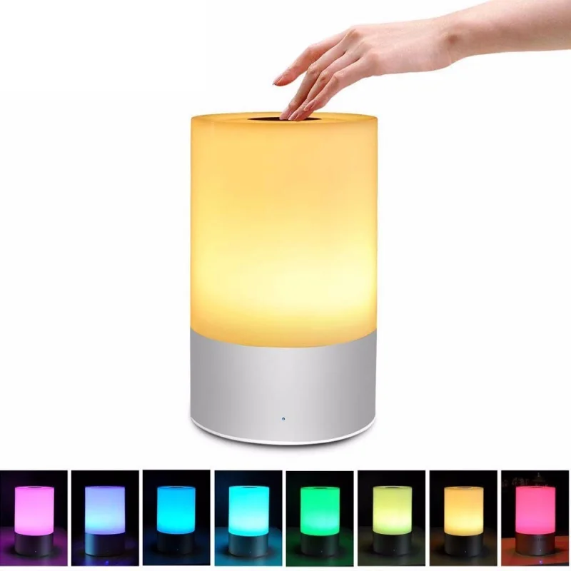 New And Unique Creative Smart Home Colorful Atmosphere Emotional Night Light RGB Touch Dimming