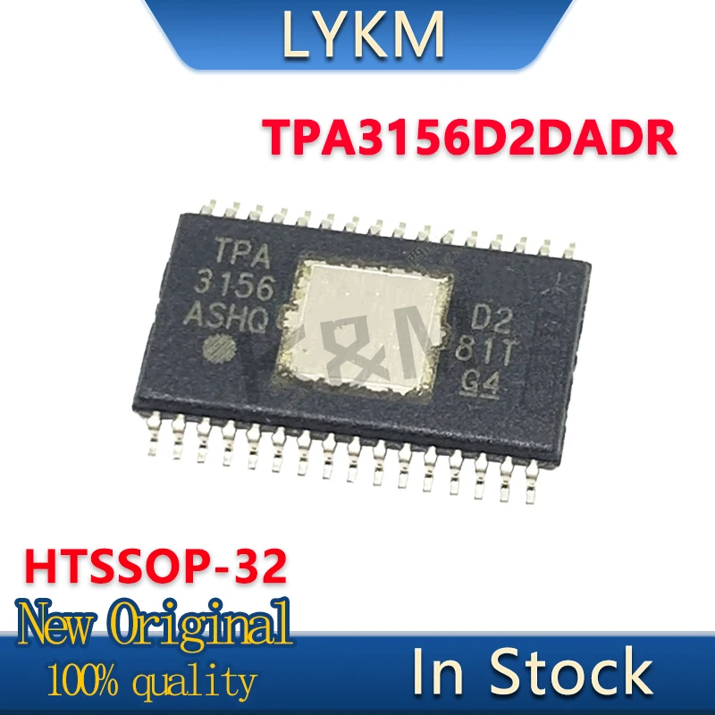 

2 ~ 5 шт. новый оригинальный TPA3156 TPA3156D2DADR HTSSOP32 чип усилителя мощности звука в наличии