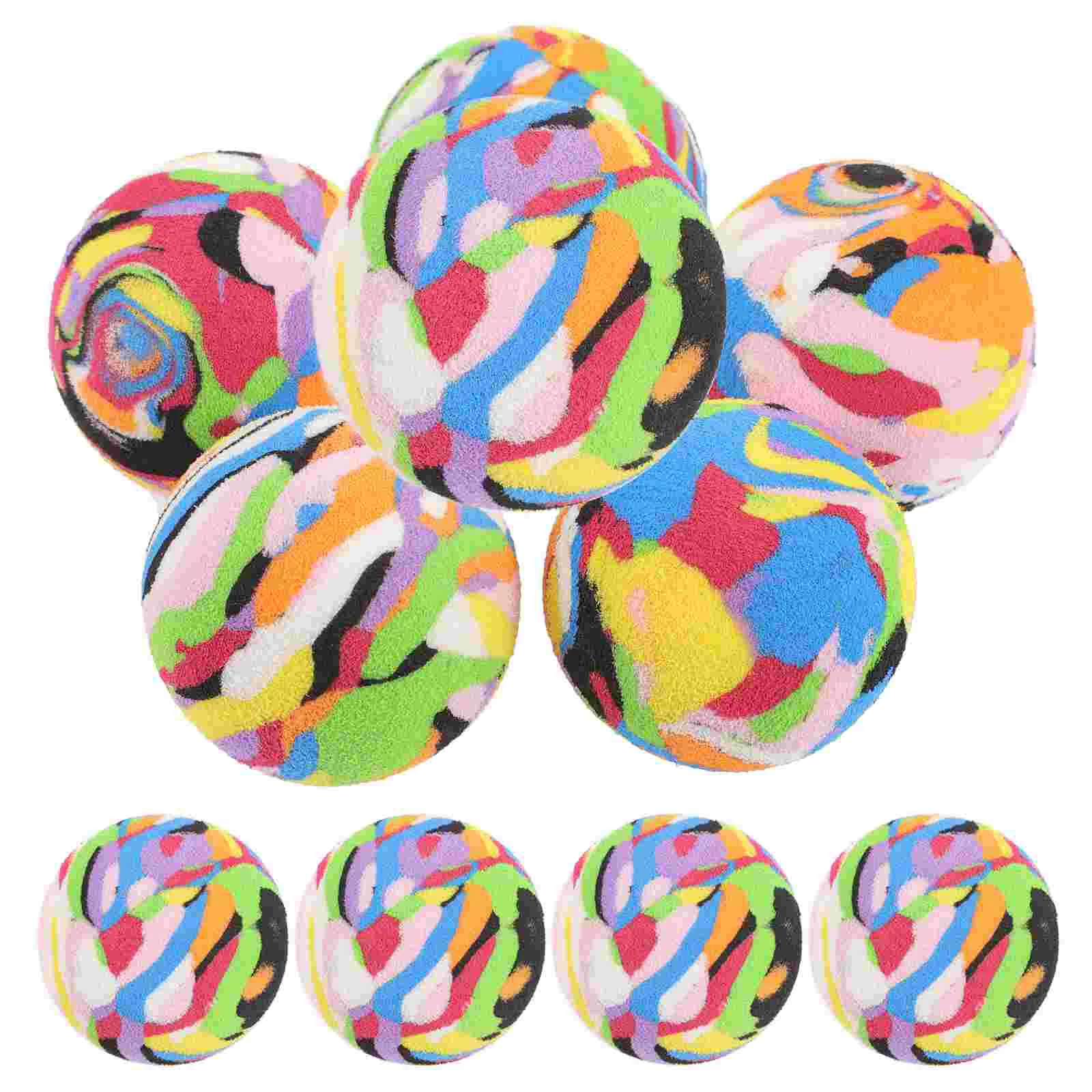 

10 Pcs Small Training EVA Material Wear Resistant Reusable Golfing Child Exercise Supply Flying Toys Compact Kids Pool