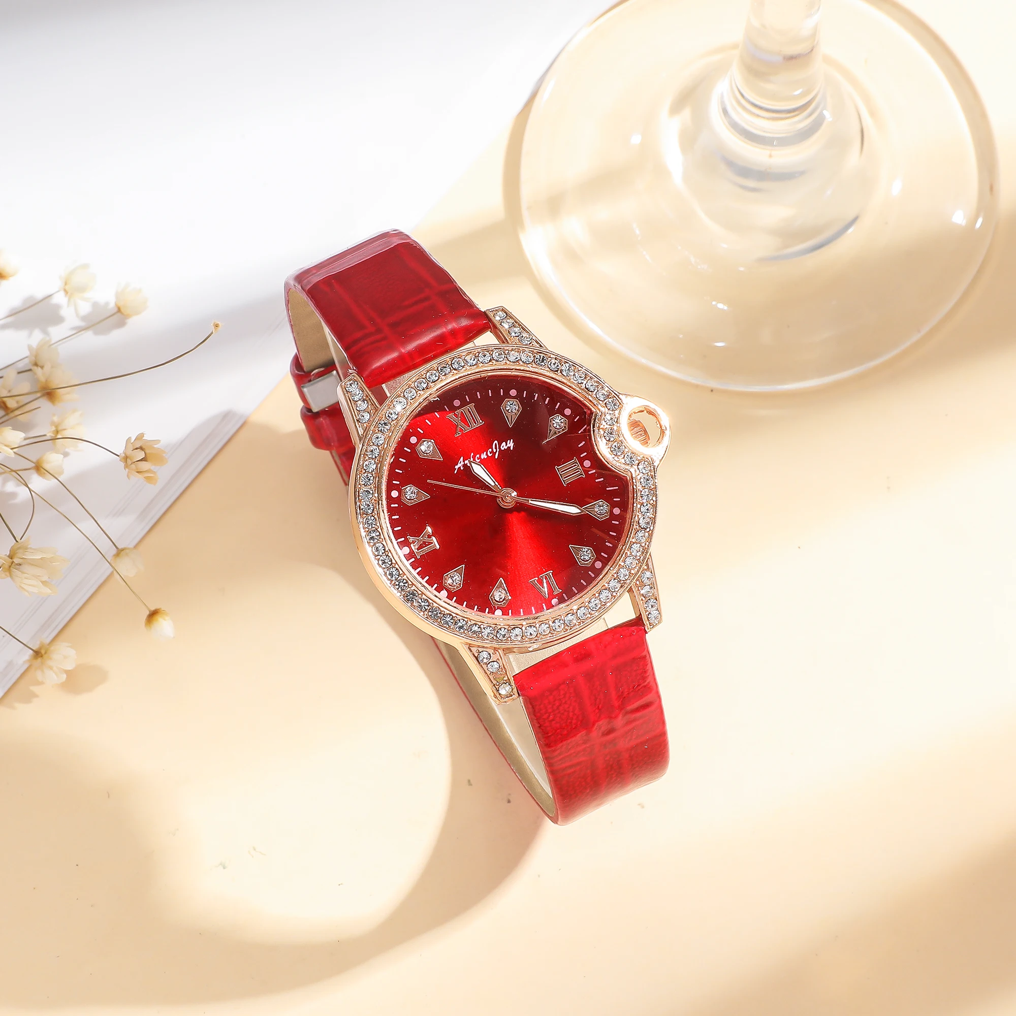 6 قطع/مجموعة قلادة مطرزة بحزام سطحي لامع على الموضة للنساء، مثالية لتقديم الهدايا الاحتفالية، بدون هدية #3