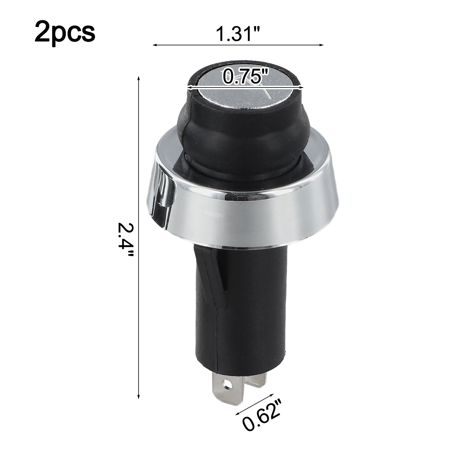 66220 Button Switch for Weber Grills Compatible with For Genesis II & For Spirit 2 E310 2pcs for Effortless Startup