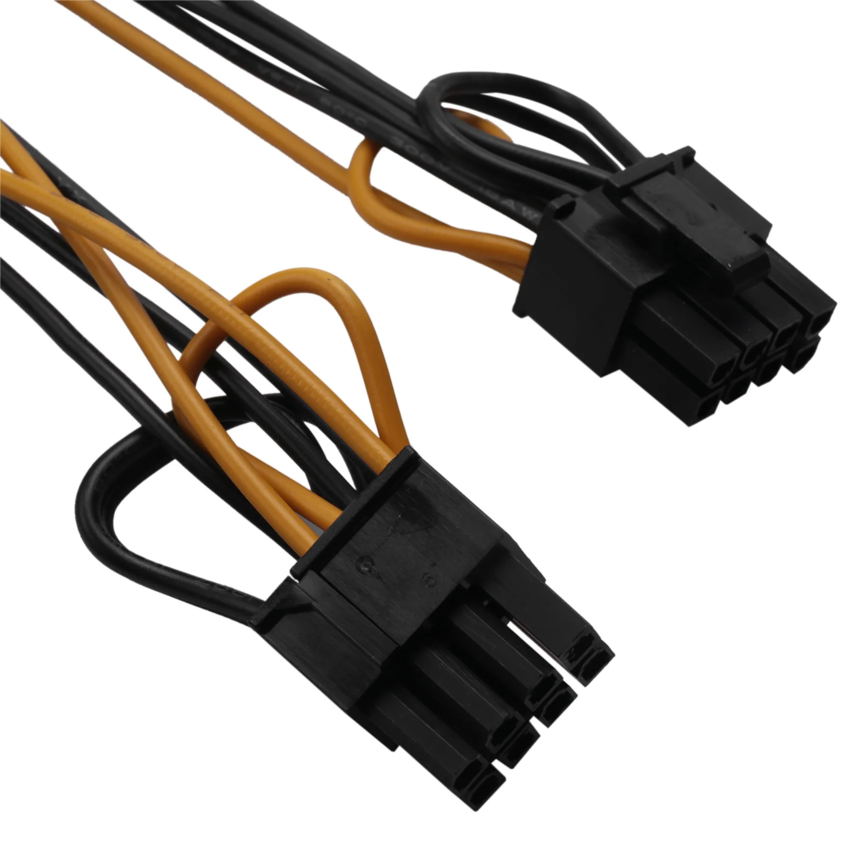 Super Deal -4 Pcs ATX 24 Pin To 2 Port Pcie 6+2 Pin 8-P 6Pin Power Cable + On Off Switch