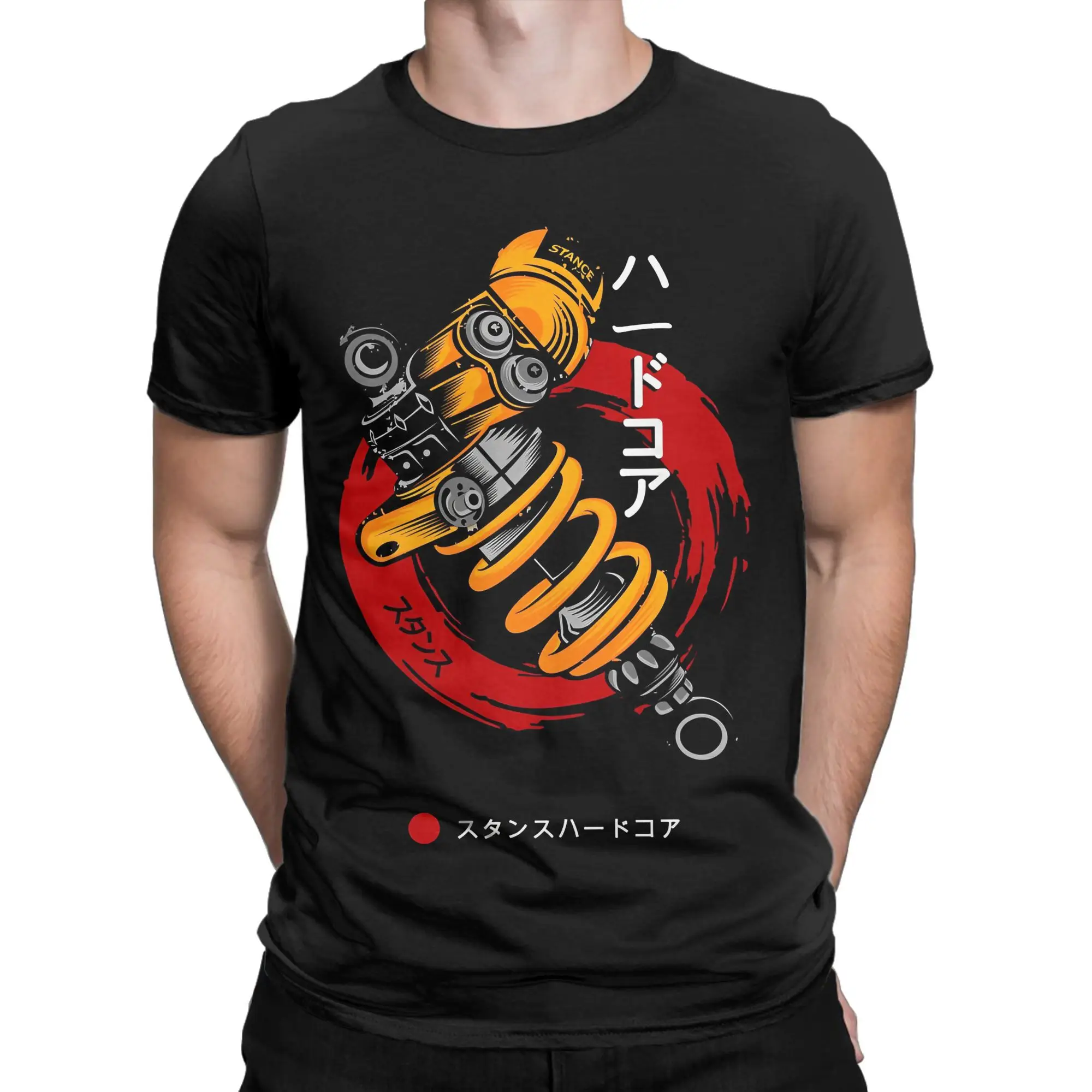 

Vintage Ohlins Motorcycle (4) T-Shirt for Men Round Neck Cotton T Shirts Short Sleeve Tees 4XL 5XL Tops