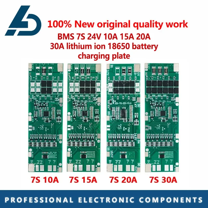 Bms 7S 24V 10A 15A … - image