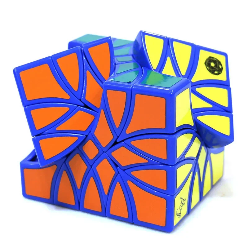 Calvin's Puzzle 445 Limited Edition Bubbloid 4x4x5 Full Set Cube Puzzle Magic Cube Mosaic Cube Blue Toys for Kids Cubo Mágico