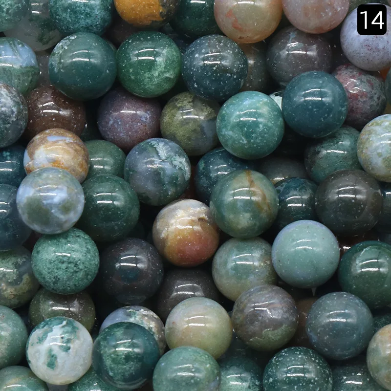 

16PCS Fancy Jasper 10MM Stress Relief Spheres & Balls Polished Meditation Balancing Home Decoration Crystal Beads