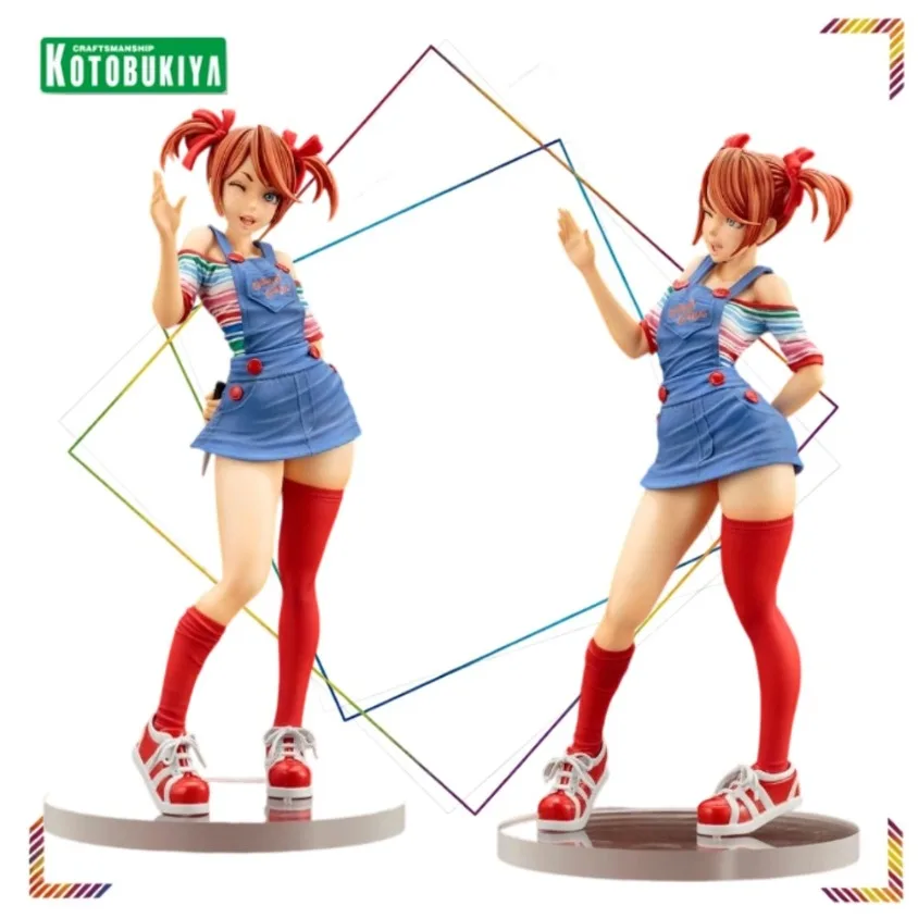 Коллекционная фигурка-статуэтка Kotobukiya Bishoujo Horror Bride of Chucky, масштаб 1/7, модель, игрушка, подарок