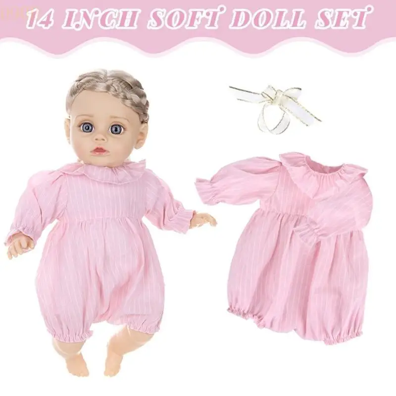 

090B Practical Child's First Baby Doll with Closing Eyes for Ages 18 Months Up