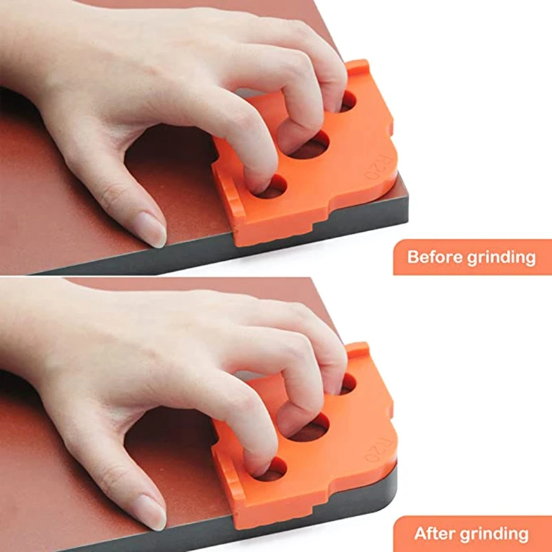 

X59A_Router Templates Corner Routing Hardness Processing Glue Bit 8 Packs