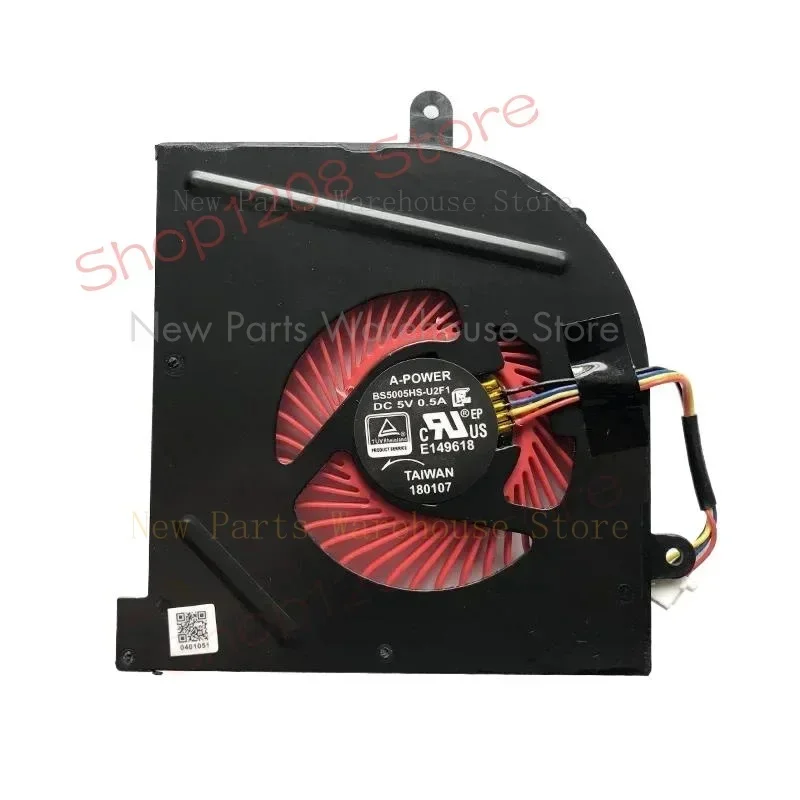 L NEW Laptop cpu cooling fan for MSI GS63VR GS63 GS73 GS73VR MS-17B1 Stealth Pro CPU BS5005HS-U2F1 GPU BS5005HS-U2L1 COOLER