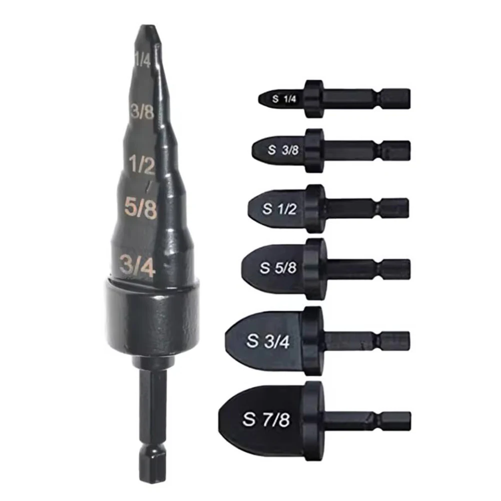 

Сантехнический комплект «сделай сам», расширитель медной трубки, инструмент для обслуживания сантехники, эффективная электрическая дрель с рабочим потоком, совместимая