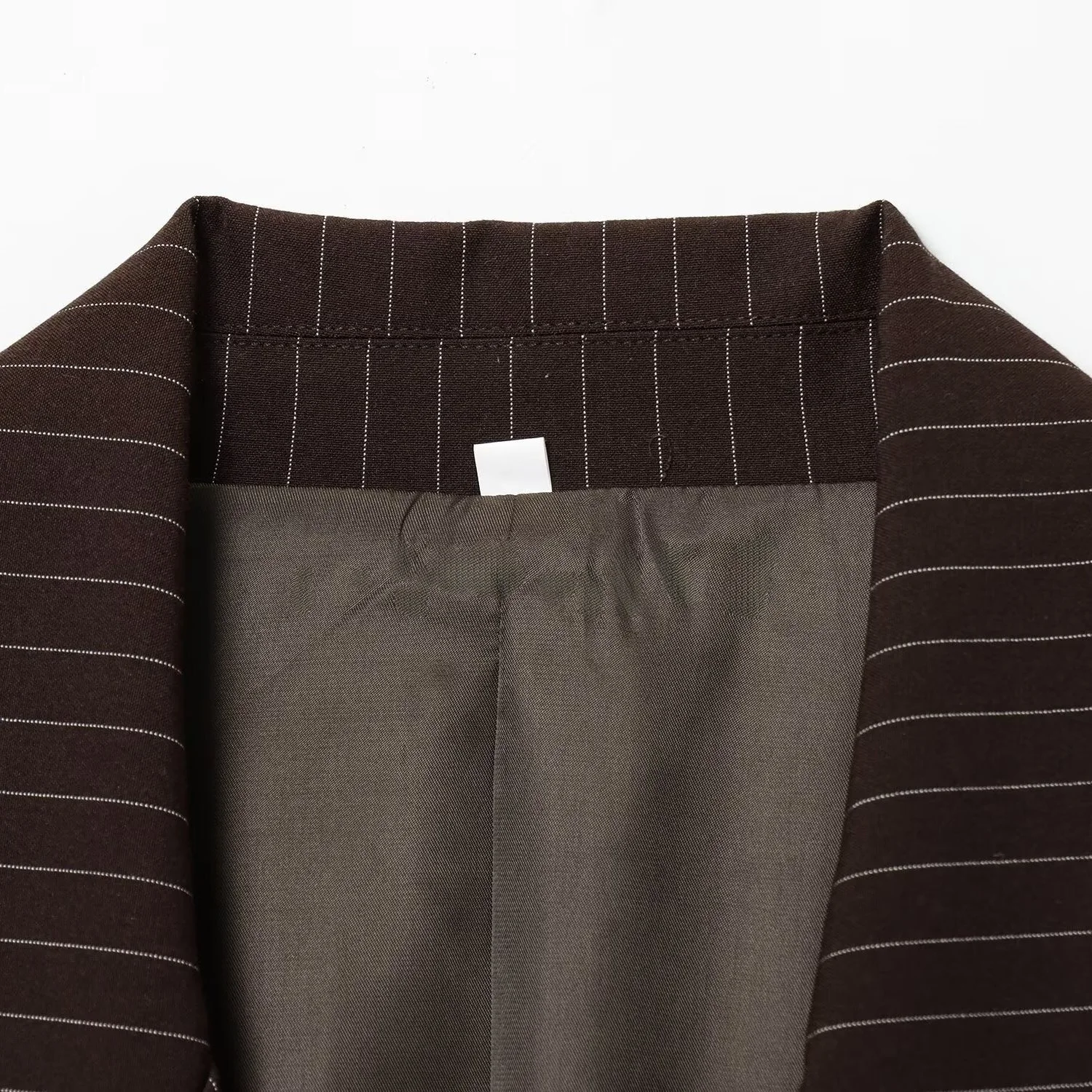 بدلة قفز ضيقة فضفاضة قابلة للتنفس للنساء JNLEAOG خريف جديد وصول ملابس الأعمال البوليستر طويلة Sve #3