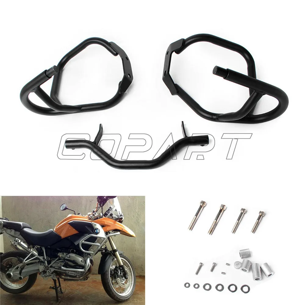 Voor Bmw R 1200 Gs R1200gs R1200 Gs 2004-2012 Oliegekoelde Crashbar Snelweg Motor Tankbeschermer Bumper Stuntkooi Beschermer - afbeelding 1