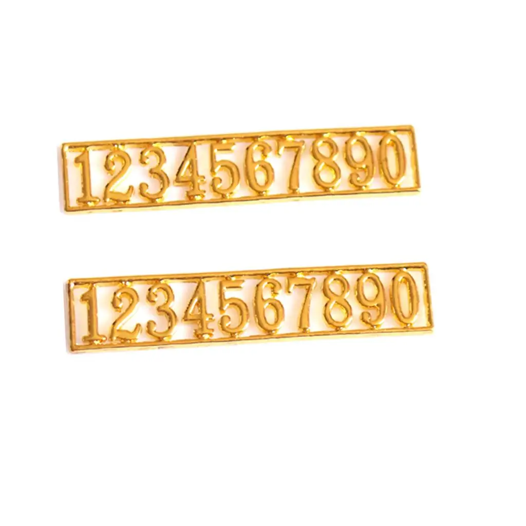 

Кукольный дом миниатюрный 1/1 дом дверная табличка номер набор из 0-9 оптом