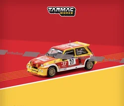 5 MAXI TURBO TOUR DE CORSE RALLYE DE FRANCE 1985 1:64 TARMAC WORKS Car Collection Limited Edition Hobby Toys