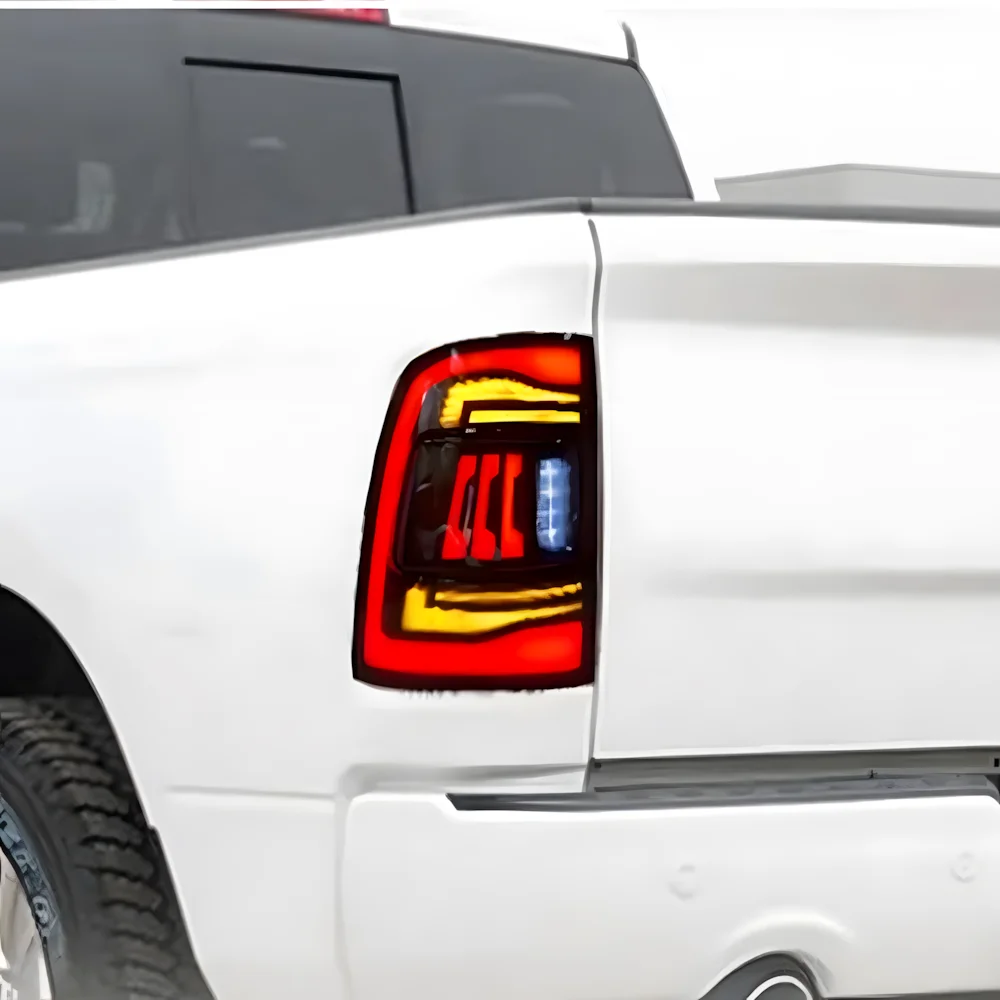 Car Tail Light Assembly for Dodge Ram 1500 2500 2009-2018 LED Back Lamp Upgrade High Configuration New Design Style Accessories
