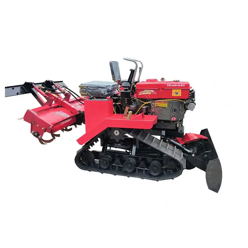 Agricultural implements and equipment Track rotary tiller prices and various implements for sale