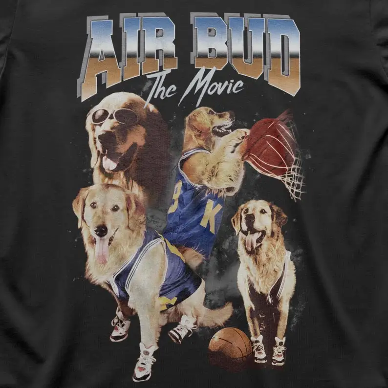 Air Bud 90's Bootleg T-Shirt