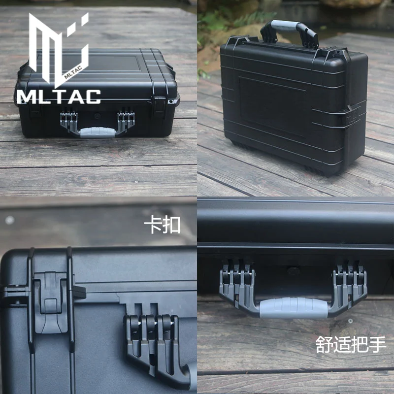 

NEW 4/6/8 Bit Waterproof Storage Box Safety Shockproof Glock G17 G18 G19 Weapon Tactical Box Fully Compatible Safety Container