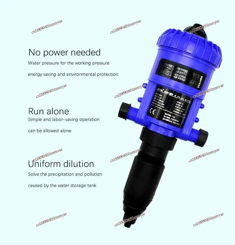 

0.2-2% Green Agriculture Irrigation and Hydroponics Use Proportional Rating Feeder Proportional Irrigator