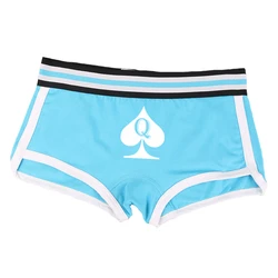 Girls Home Panties Spades Sexy Print Cotton Underwear for Women Boyshorts for Women Comfortable Cute Shorts Panties Woman