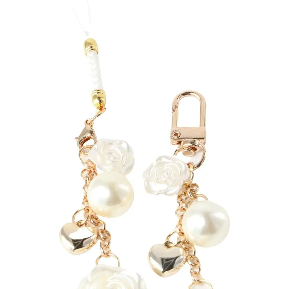 

Мини-брелок для ключей, подвеска для телефона, цветочный ремешок для смартфона, ремешок для телефона с розой, цветочный кулон для телефона