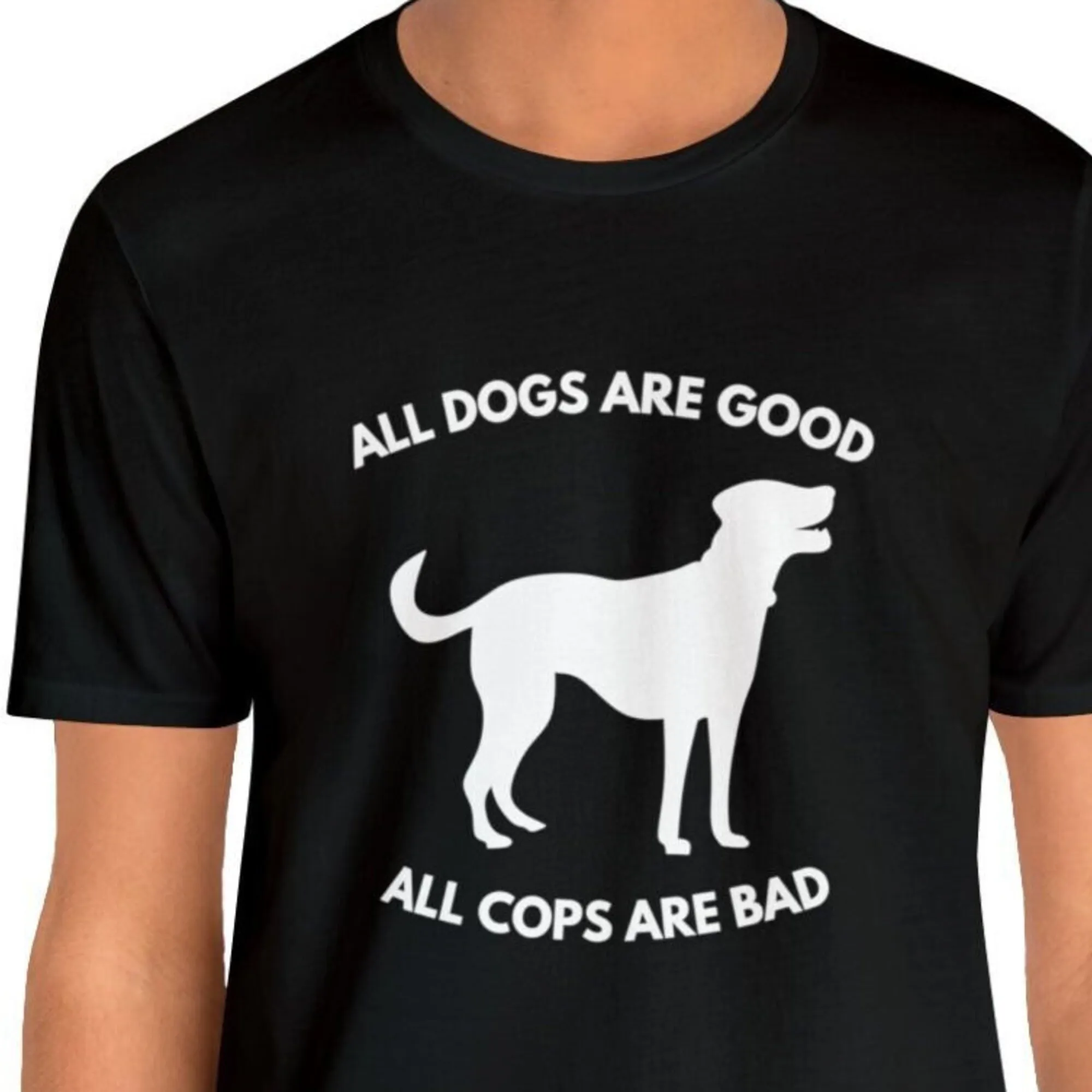 All Dogs Are Good Anarchist Leftist Boy T Shirt