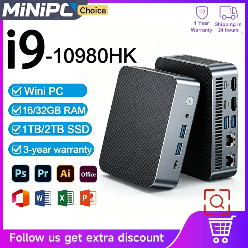 2026年インテル-core-i9-10980hk-ミニpc-16gb-ddr4-512gb-nvme-ssd-トリプル4k-wifi6-静音冷却-オフィス・ホームデスクトップ-pro-max