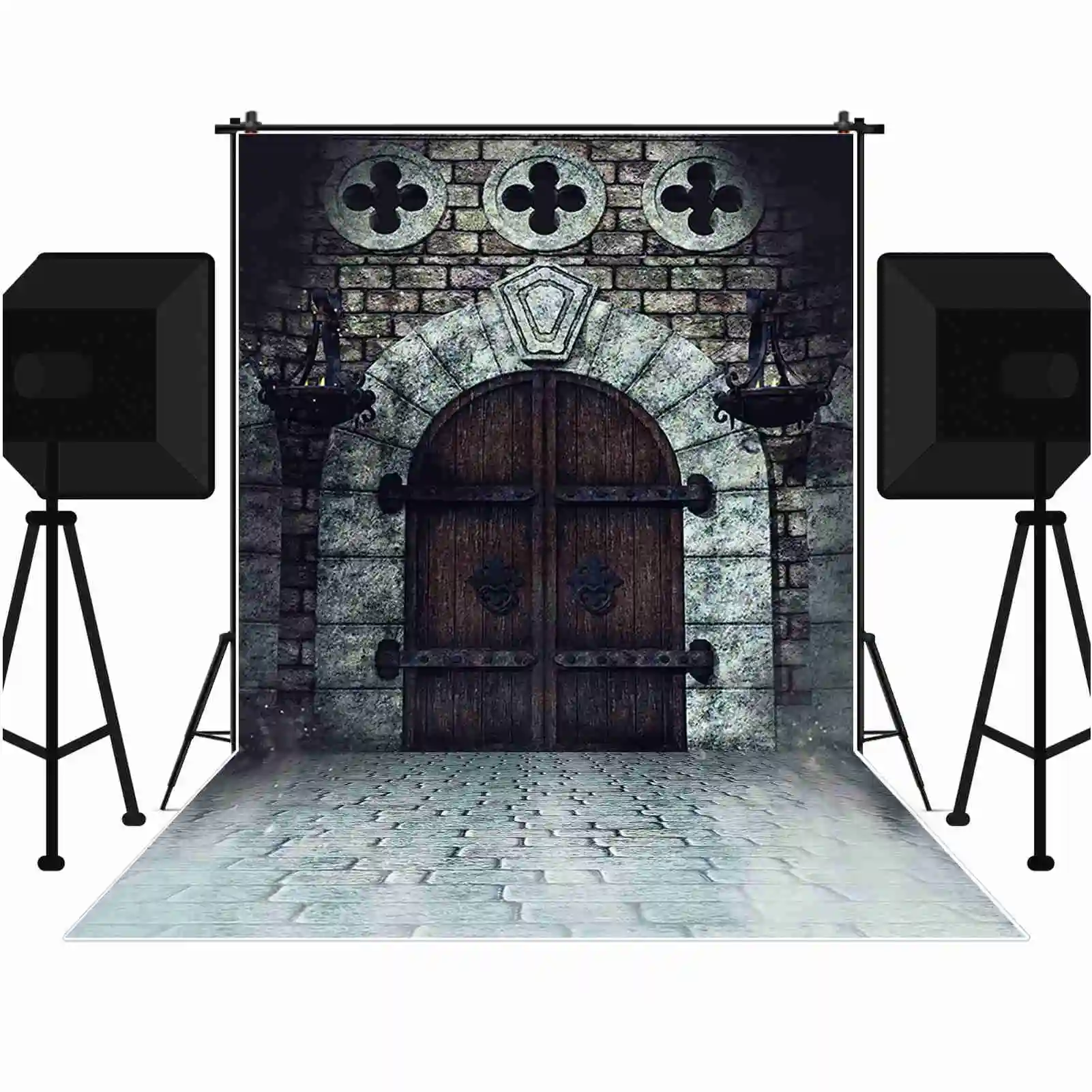 誕生日の写真の背景,妖精の大理石のドア,ヴィンテージの本棚,男の子のアーチの背景,パーティーの装飾,フォトコールアクセサリー