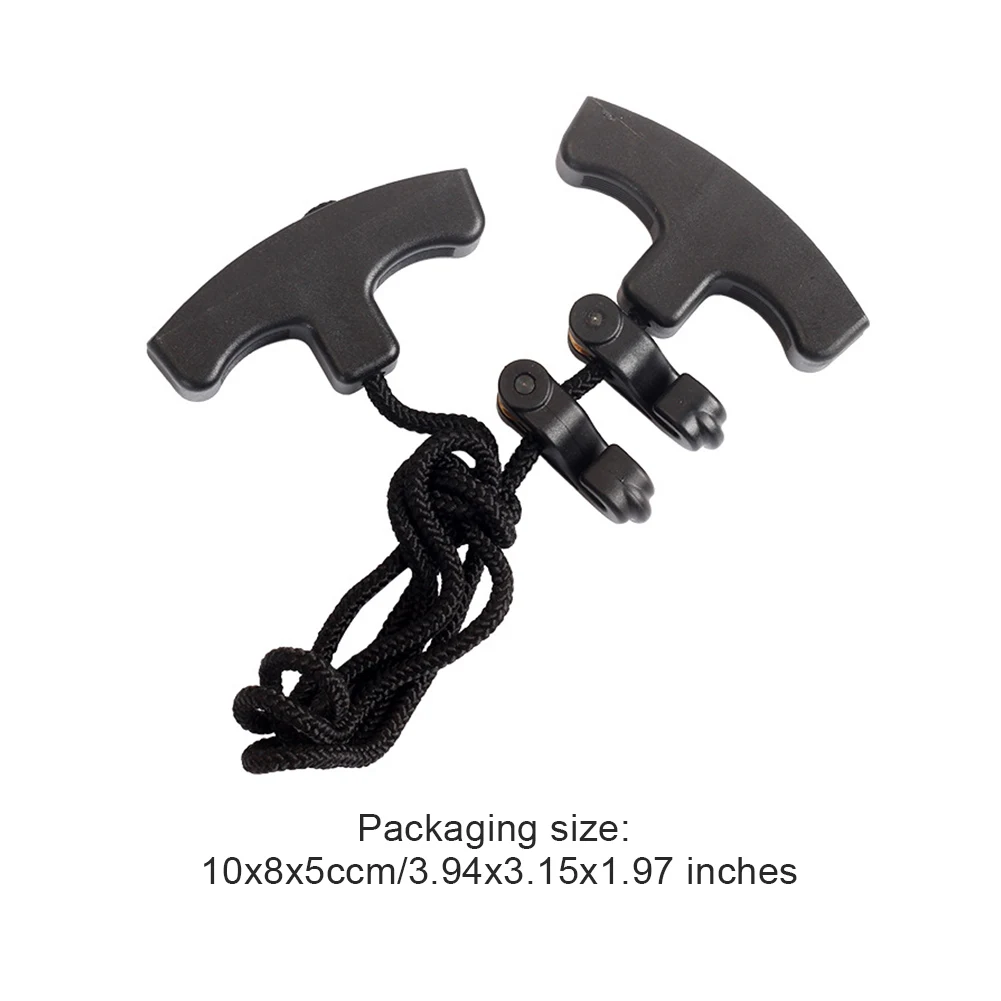 Crossbows Cocking Device Cocking Aid Ergonomic Handle Double Handle Strings Cocking Tool Rope Cocking Device Hunting Accessories