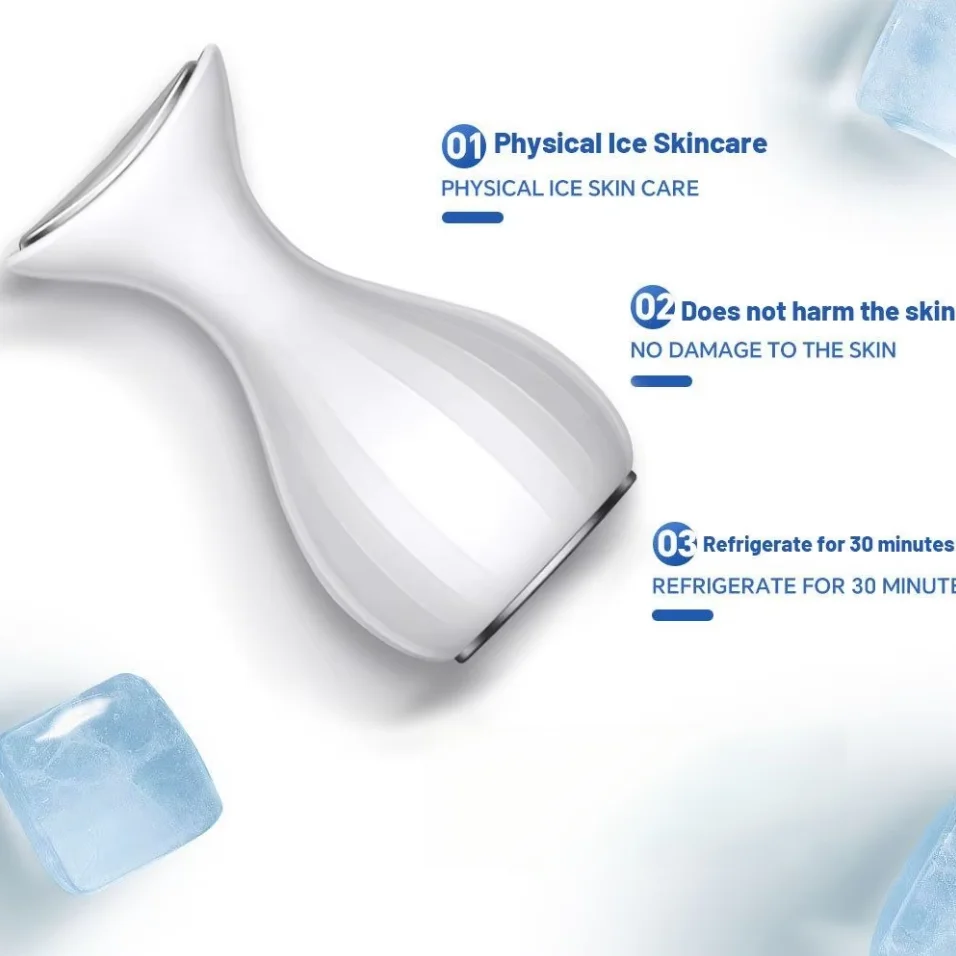 Portable Ice Cold Hammer Face Cooling Massager Tighten Skin Repair Edema Shrink Pores Skincare Lifting Ice Compress Device