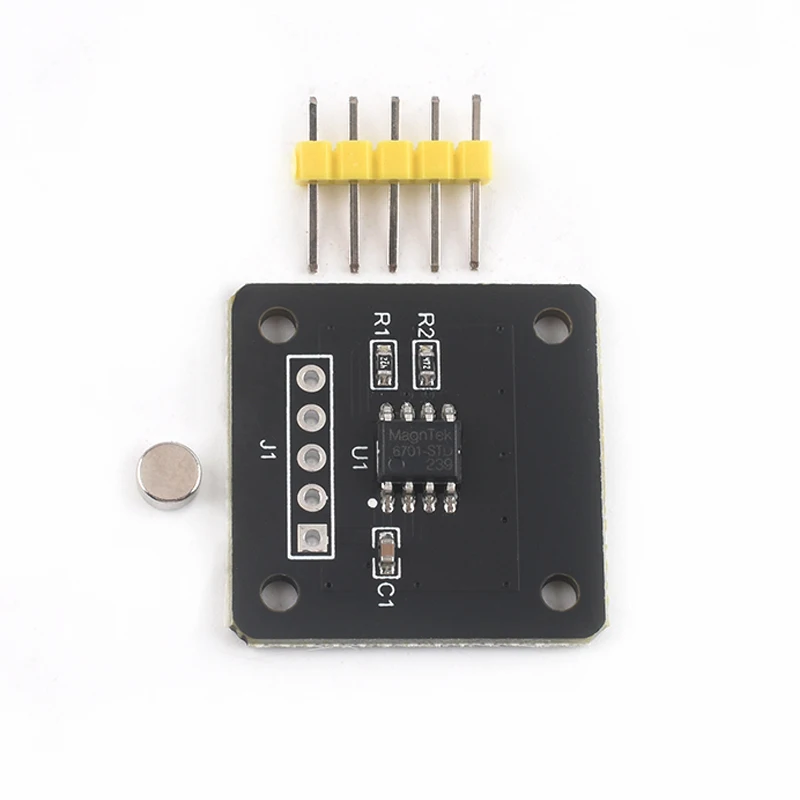 MT6701 Magnetic Encoder 14bit High Precision Angle Sensor Module Replace AS5600