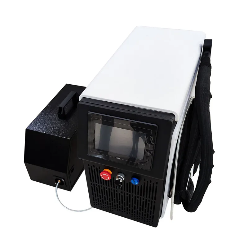 Mini 3 IN 1 1500 واط 2000 واط 3000 واط متعددة الوظائف المعادن الليزر مزيل الصدأ يده الألياف الليزر تنظيف آلة قطع اللحام