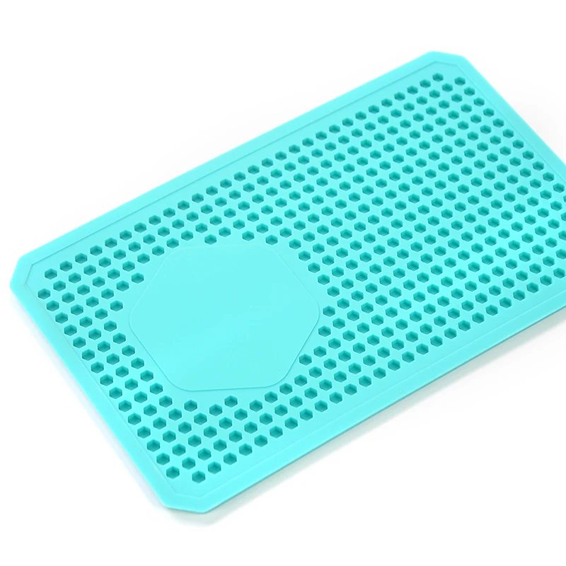 

TE-715 225*136mm High Temperature Resistant Silicone Insulation Pad Soldering Mat Work Pad Desk Platform Anti-slip Mat