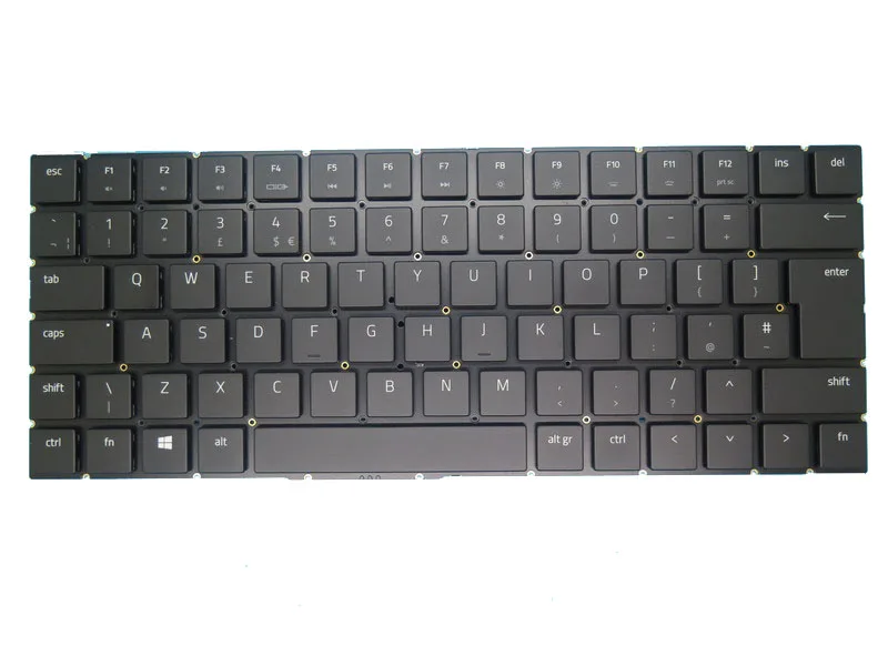 Imagem -04 - Reino Unido Eua ne jp gr fr Teclado para Razer Blade Pro 17 2023 2023 Rz090166 Rz09-01662 Rz09-01663 Rz09-01662w52 Rz09-01662w53 Rz09-01663w52