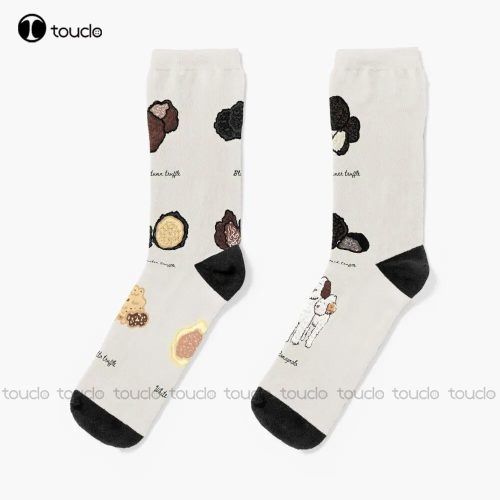 

Truffle Hunter Socks Tall Socks For Women 360° Digital Printing Personalized Custom Unisex Adult Teen Youth Socks Custom Gift