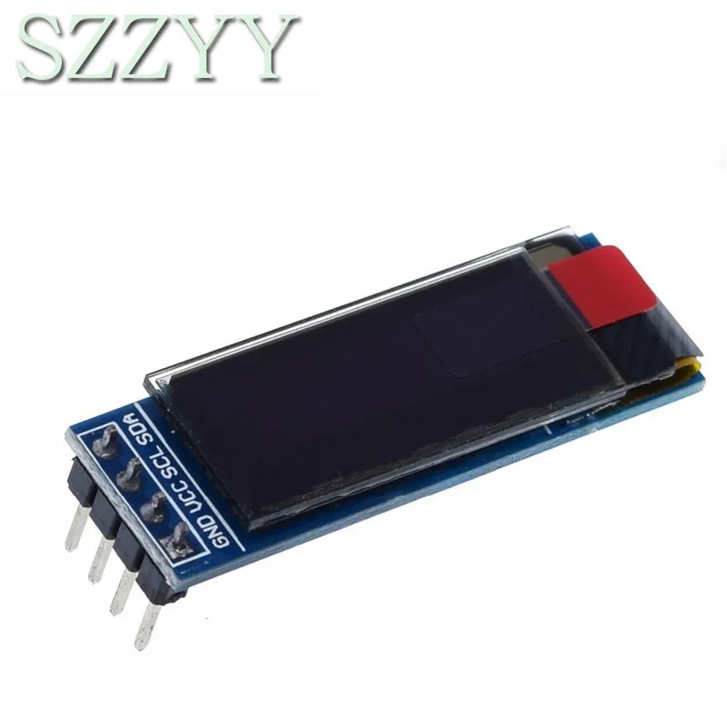 1pcs 0.91 inch OLED module 0.91" white blue OLED 128X32 OLED LCD LED Display Module 0.91" IIC Communicate