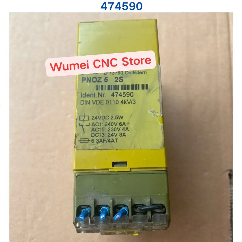Brand New or Second hand test OK relay PNOZ 5 474590 If you need other specifications please consult