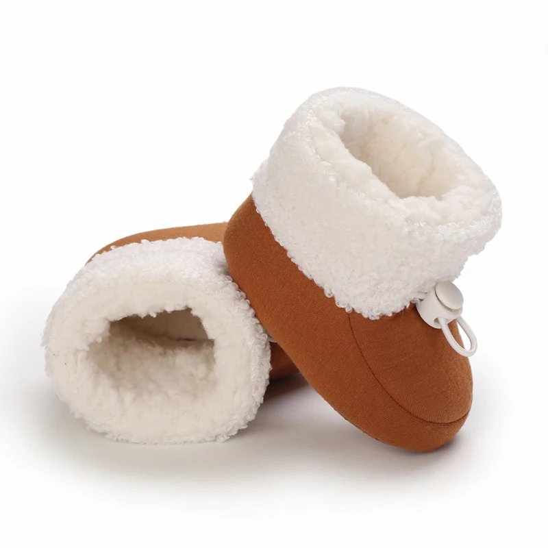 Winter Neugeborenen Baby Baumwolle Booties Nicht-Slip Sohle Kleinkind Jungen Mädchen Erste Wanderer Infant Warme Schnee Stiefel 0-18Months ﻿ – Detail 38