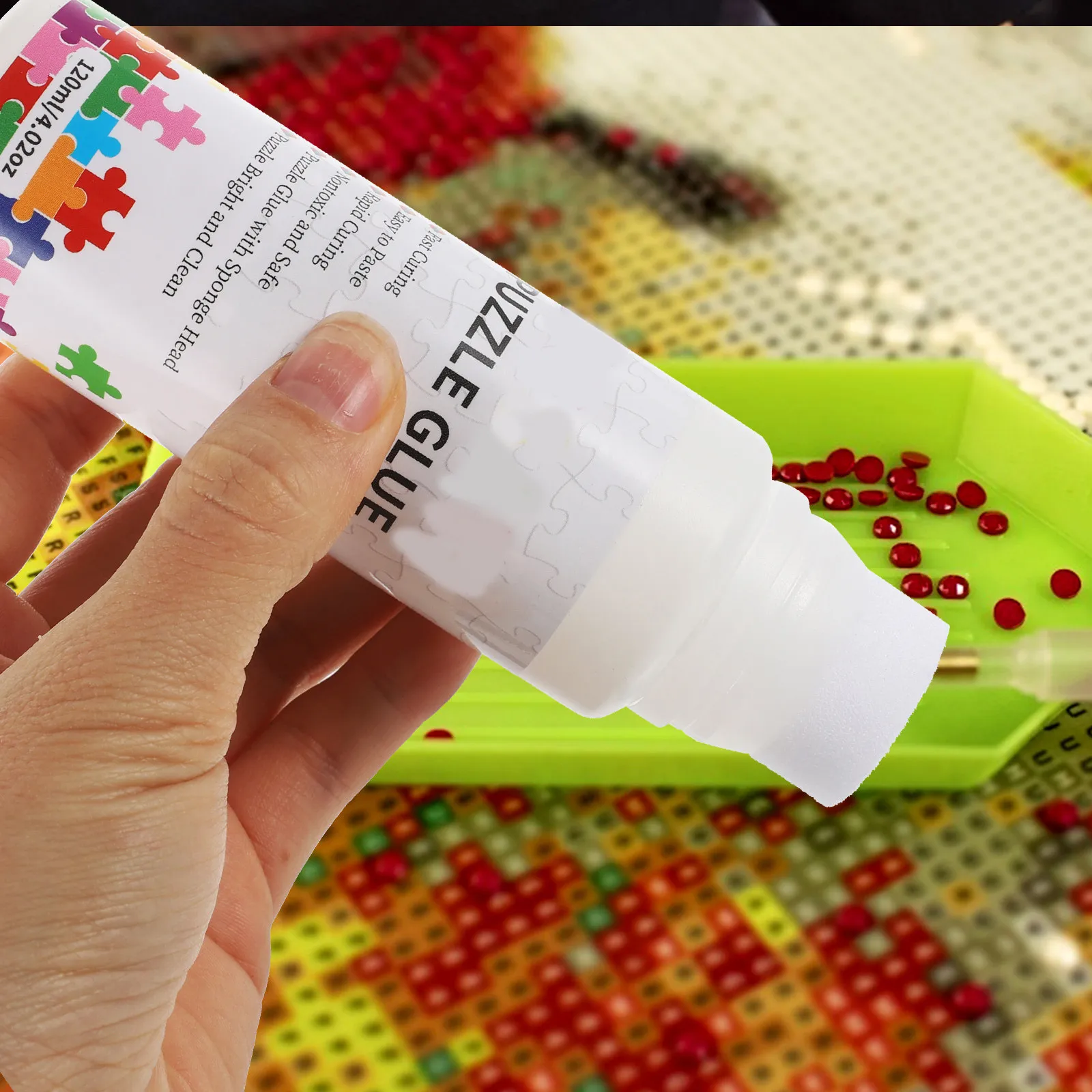 

Клей для алмазной мозаики, герметик для пазлов, инструменты и аксессуары для ухода, универсальный жидкий клей для замены и фиксации, герметизация для художественных работ