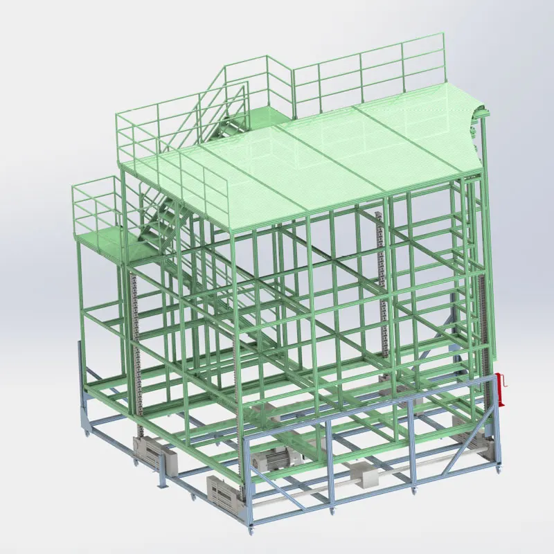 LANGLE Working Platform and Stairs Engine Maintenance Access Platform Aircraft Maintenance Industry Equipment Platform