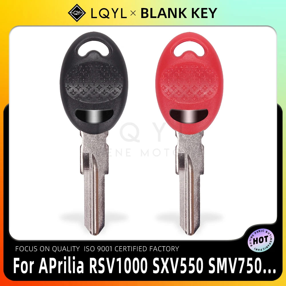 LQYL New Blank Key Replace Uncut Keys For Aprilia RSV1000 Tuono1000R SXV550 SMV750 1200 SL750 RSV 1000 Triumph 650 RSV4