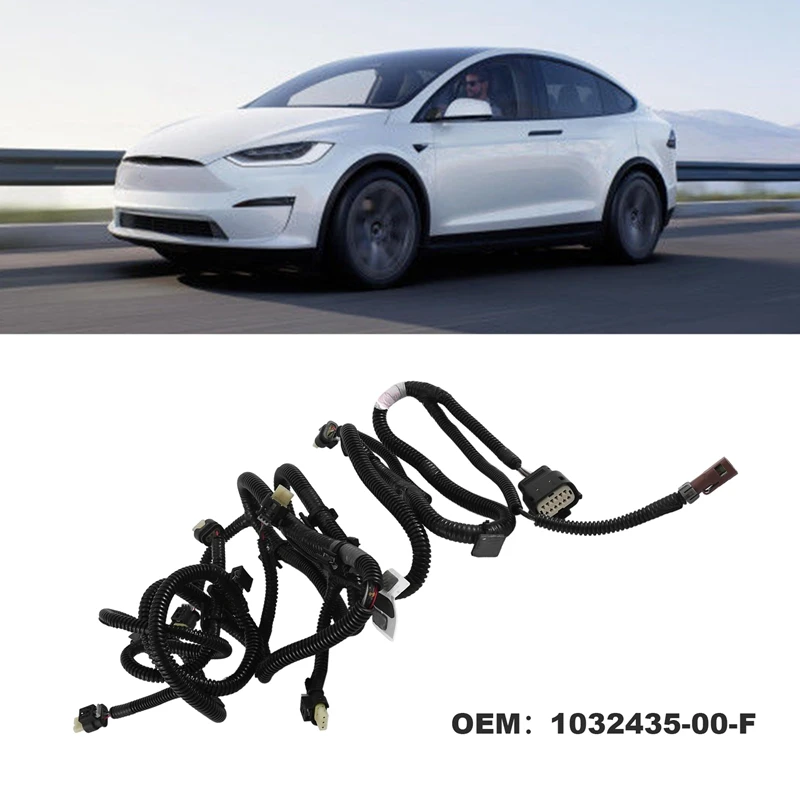 

1 Pcs Car Rear Bumper Wiring Harness Bumper Wiring Harness Car Rear Wiring Harness For Tesla Model X 2015-2018