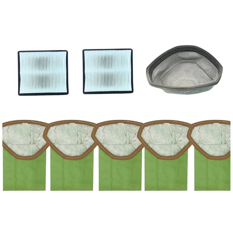 

A98G-8PCS Filter Dust Barrier & Dust Bags For Proteam Gofit 3 / Gofit 3 Cordless / Gofit 3 PH Backpack Vacuum Spare Parts