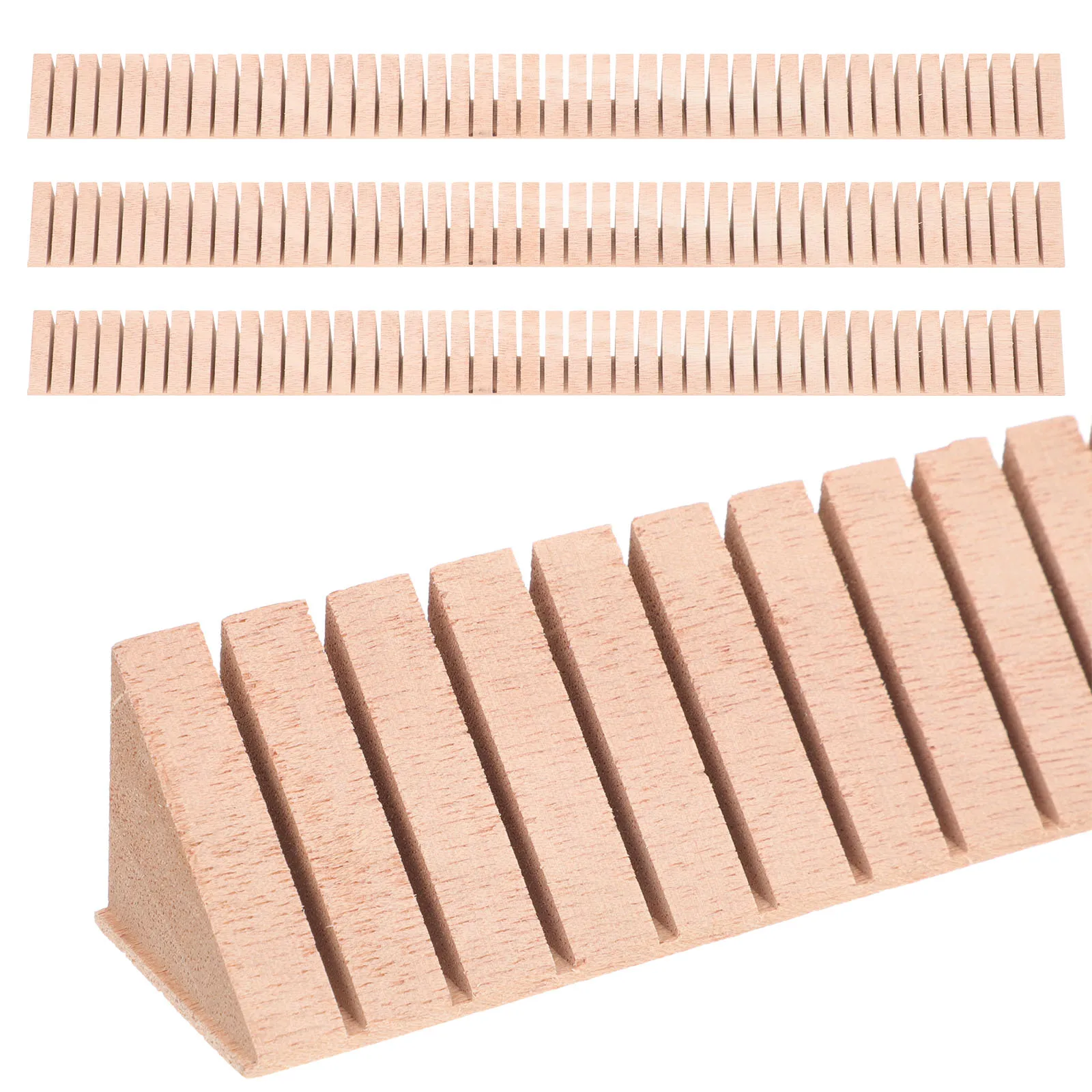

3 Pcs Guitar Trim Beam Wood Purfling Strips Spruce Acoustic Parts